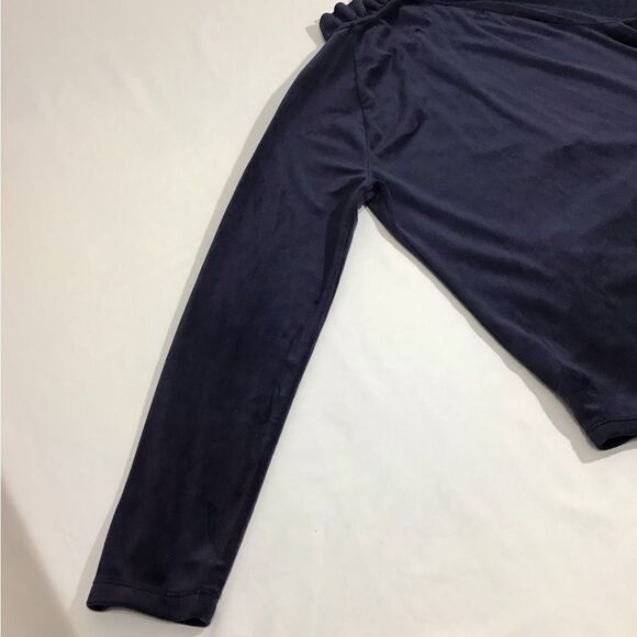 Lily Pulitzer Skipper Round Hem Ruffle Velour Popover Size Small - Picture 11 of 16